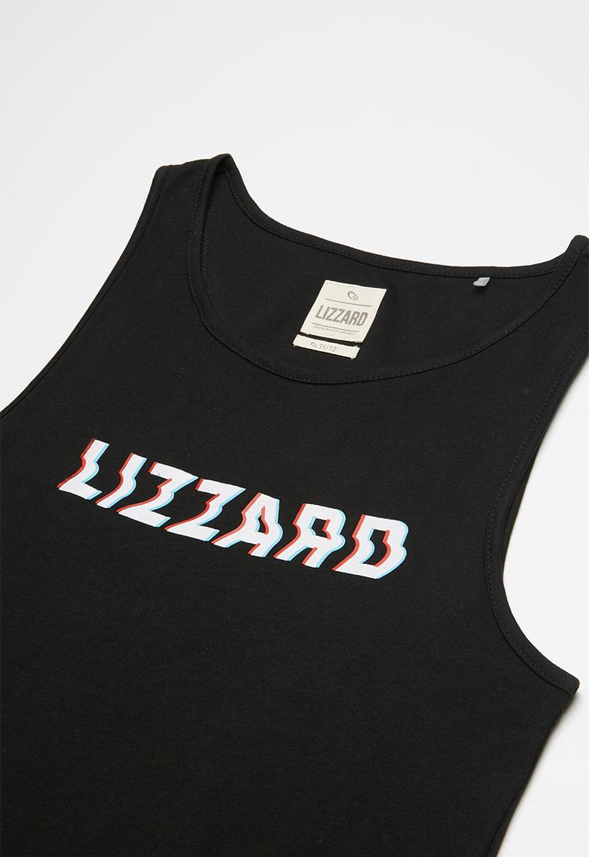 Lizzard - Fabiano printed vests - black 