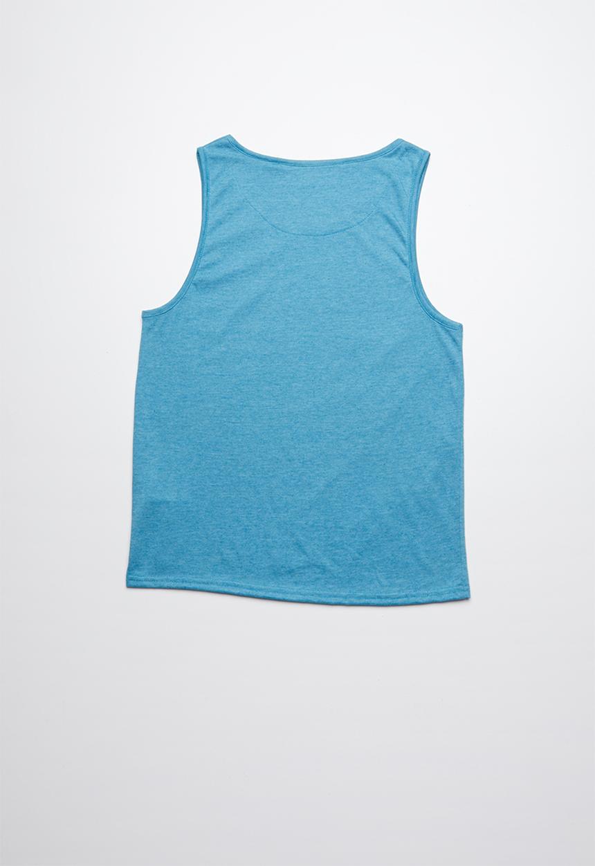 Lizzard - Hyatt printed vest - blue 