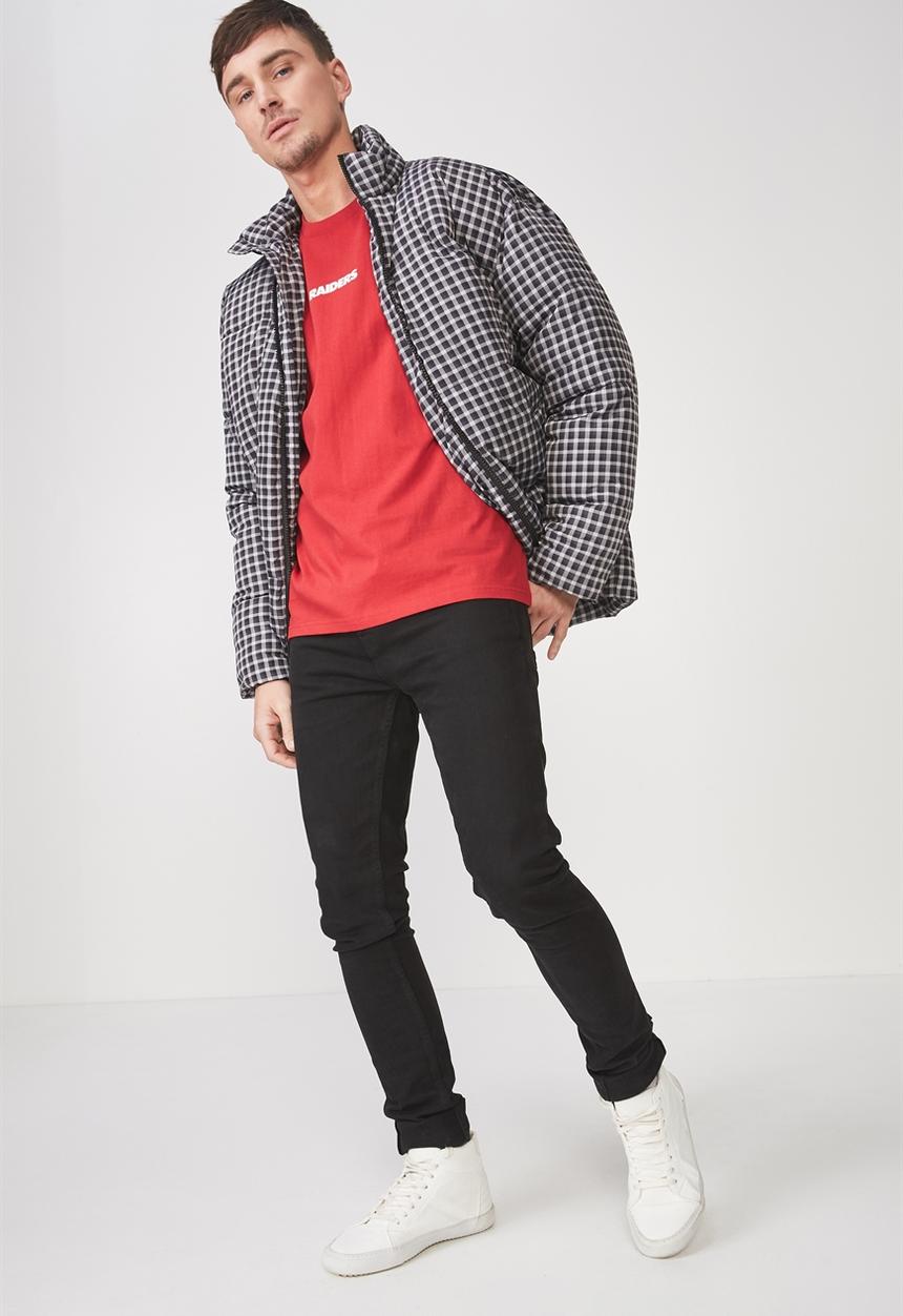 Cotton On - Downtown loose fit tee - red