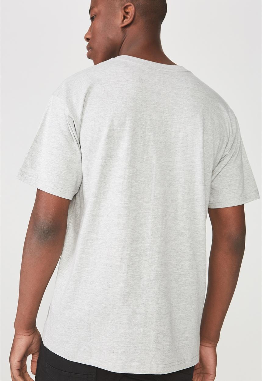 Cotton On - Downtown loose fit tee -  grey