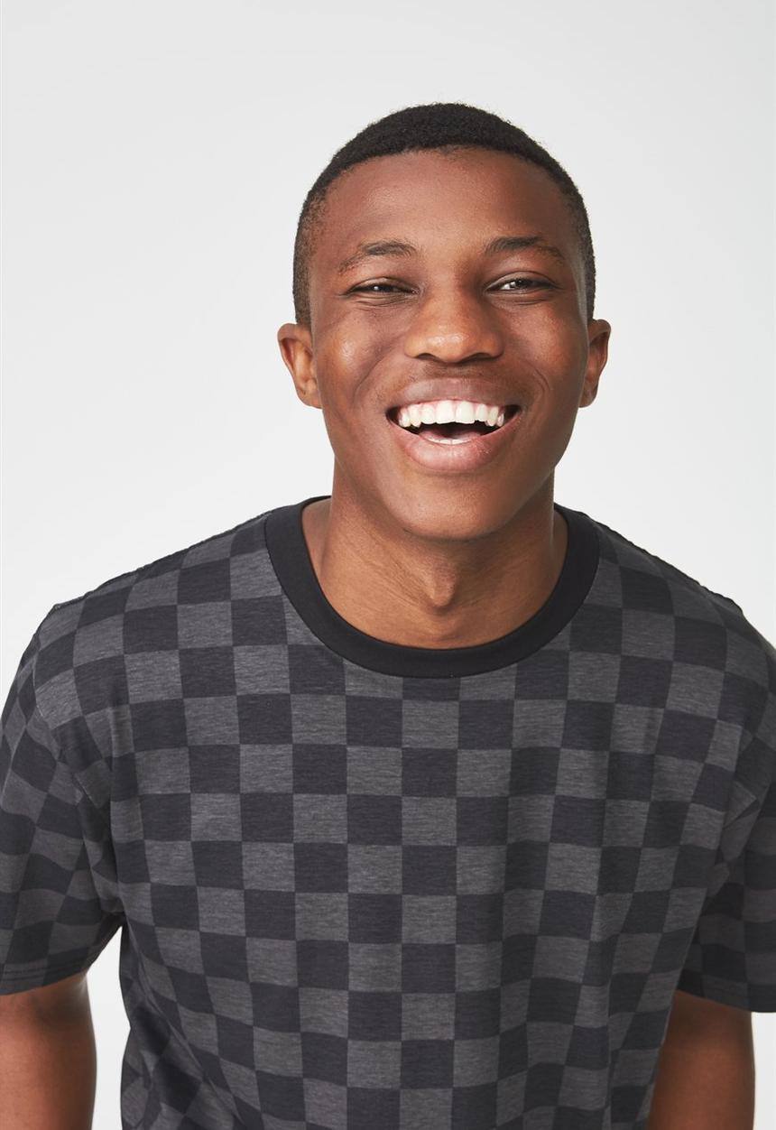 Cotton On - Downtown loose fit tee - black 