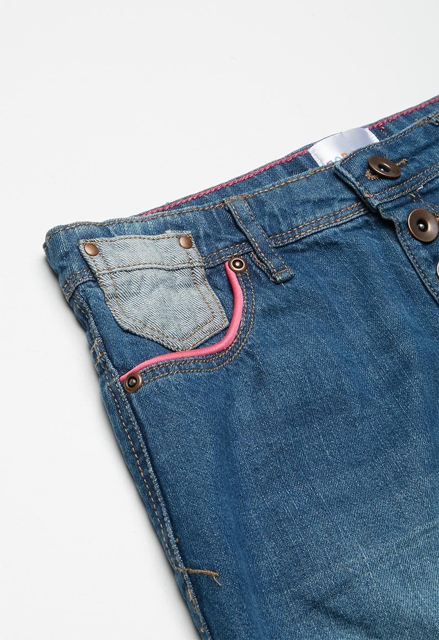 Pop Candy - Denim skirt - blue