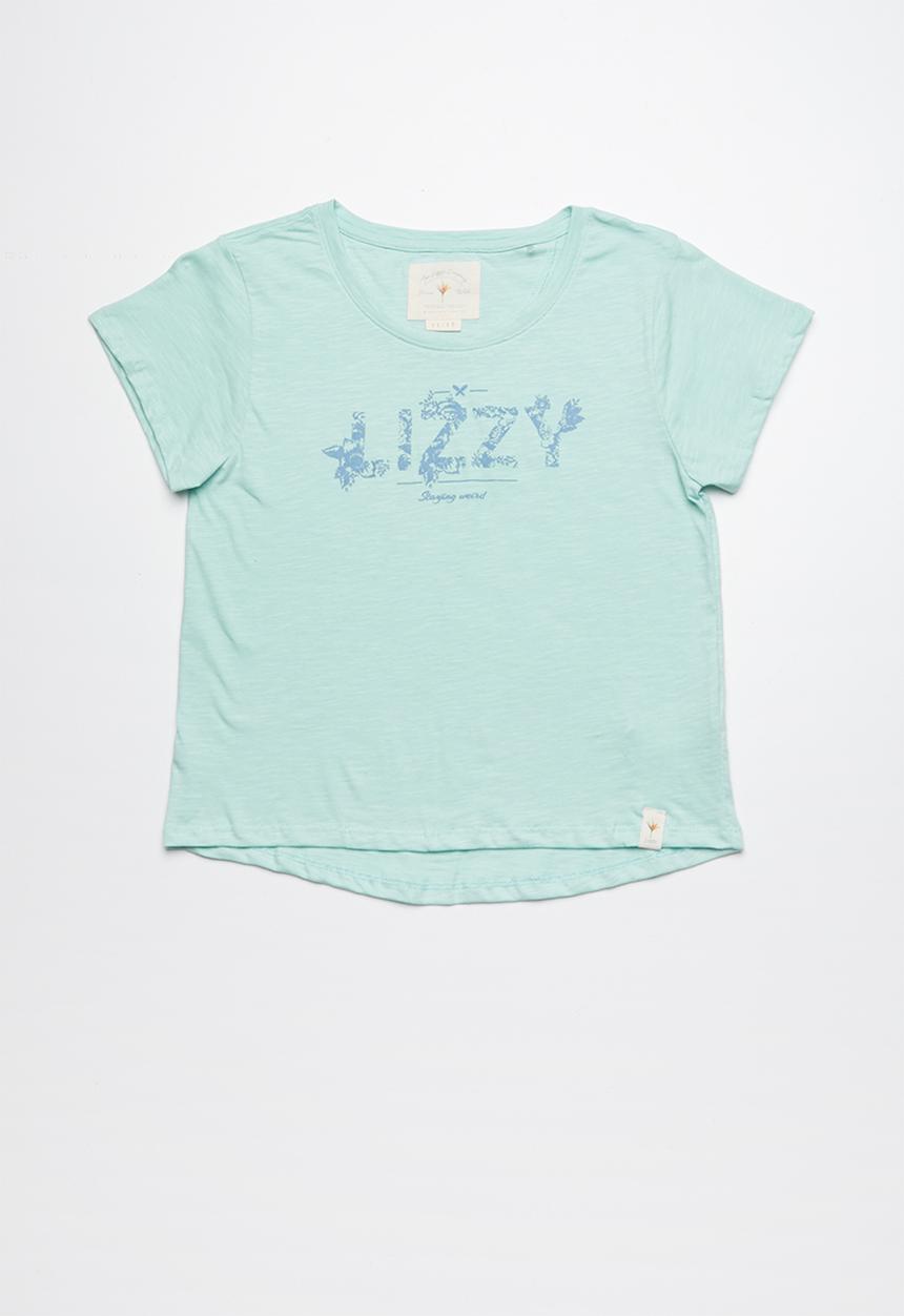 Lizzy - Elisa printed tee - green