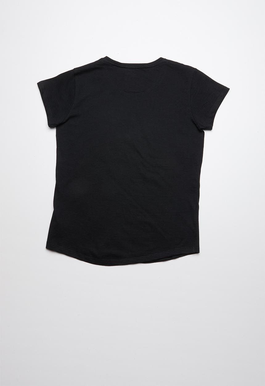 Lizzy - Dalila printed tee - black