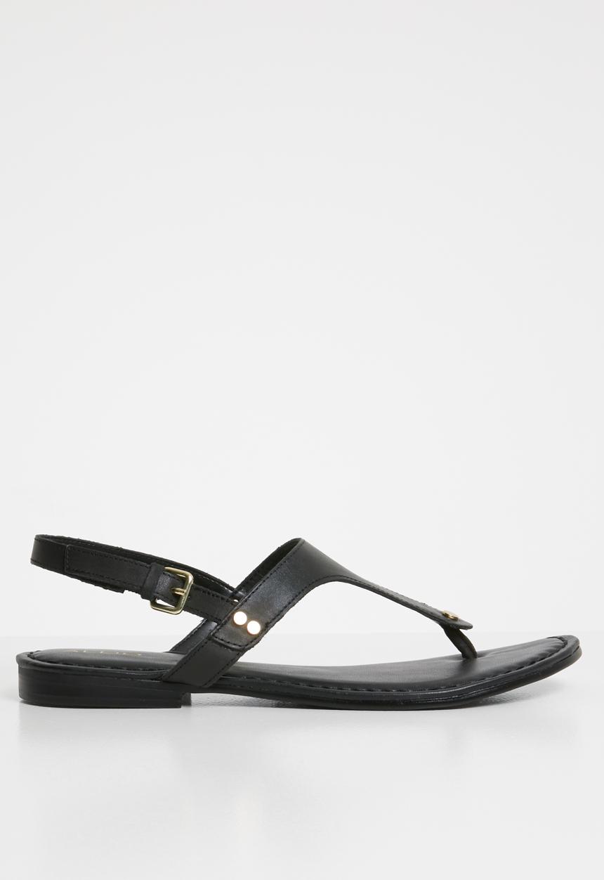 ALDO - Ariaria leather sandal - black