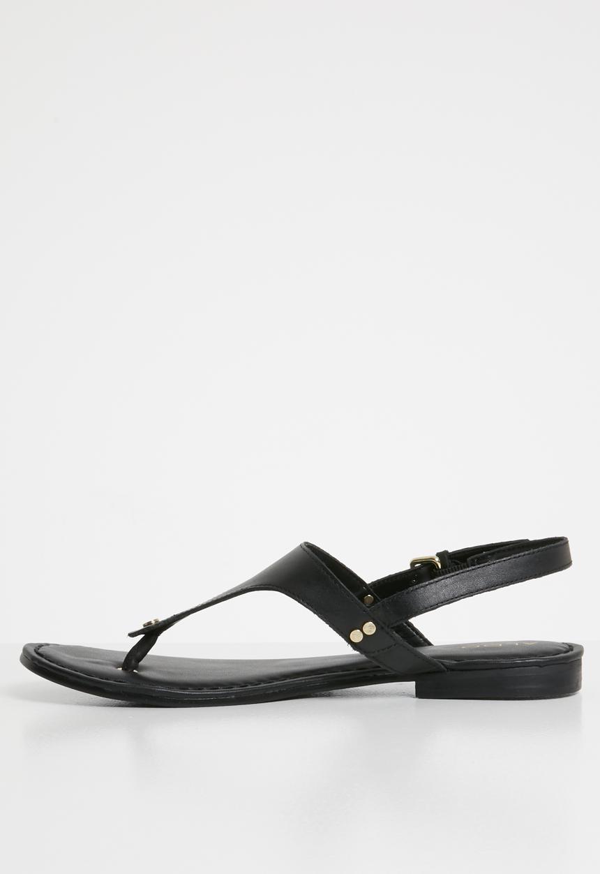 ALDO - Ariaria leather sandal - black