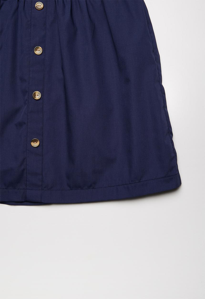 Superbalist - Button through combo dress - navy