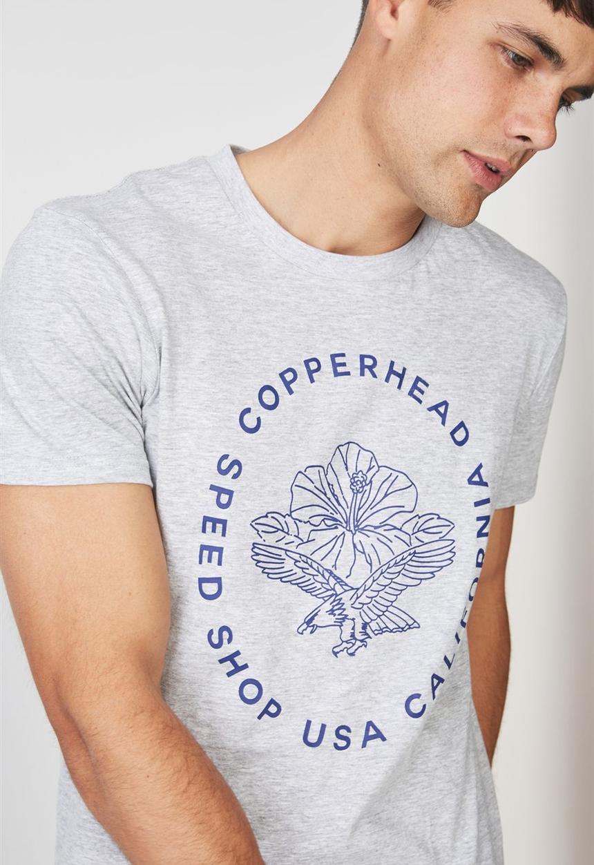 Cotton On - Active graphic tee - grey 
