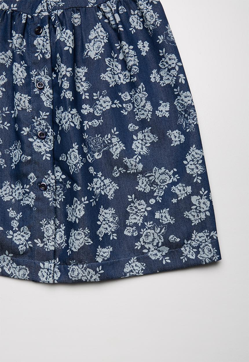 Superbalist - Smocked button through dress - navy