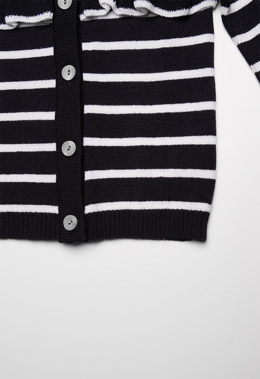 Superbalist - Striped cardigan - navy and white