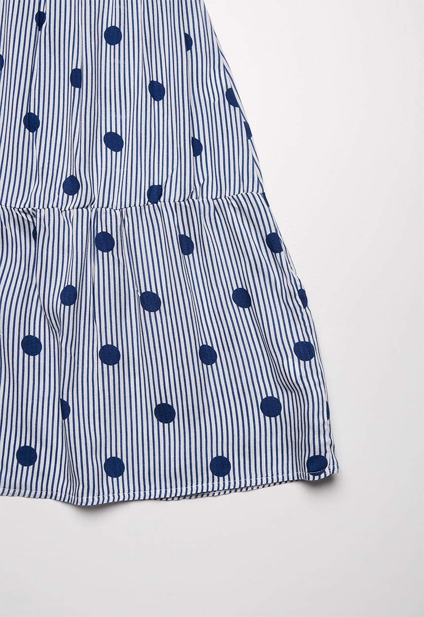 Superbalist - Blocked tiered summer dress - blue 