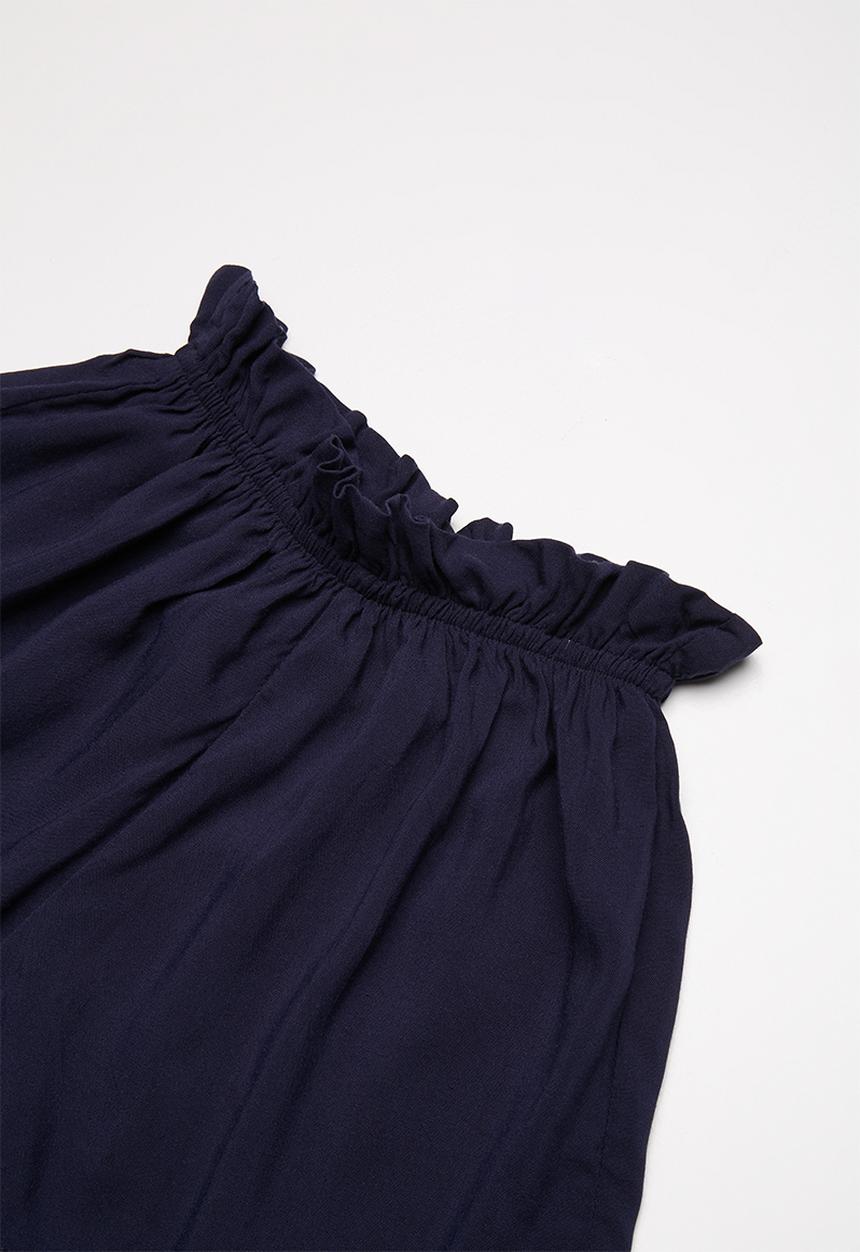 Superbalist - Paperbag shorts - navy