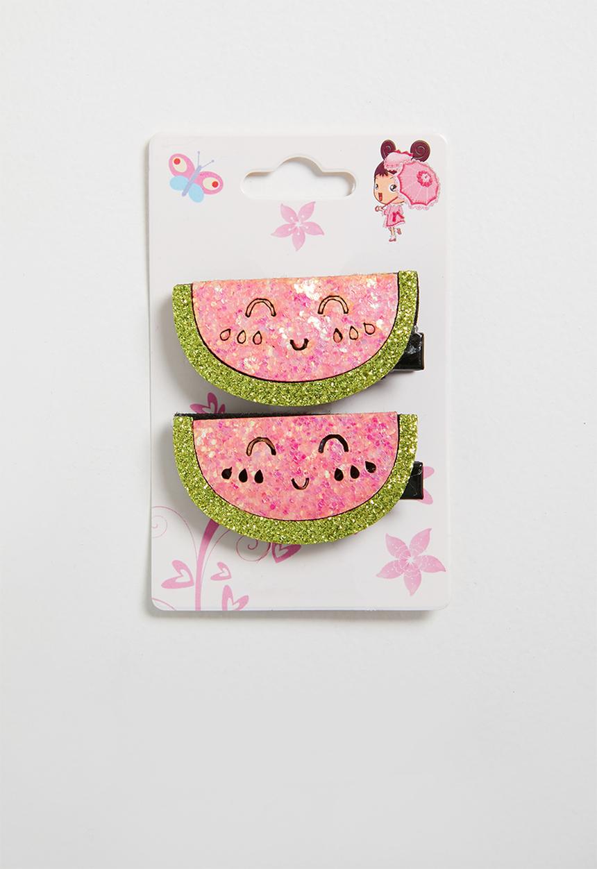 Pop Candy - Watermelon hairclips - multi