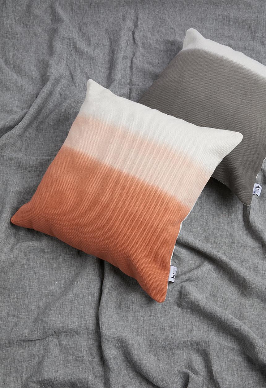 Sixth Floor - Ombre cushion cover - rust