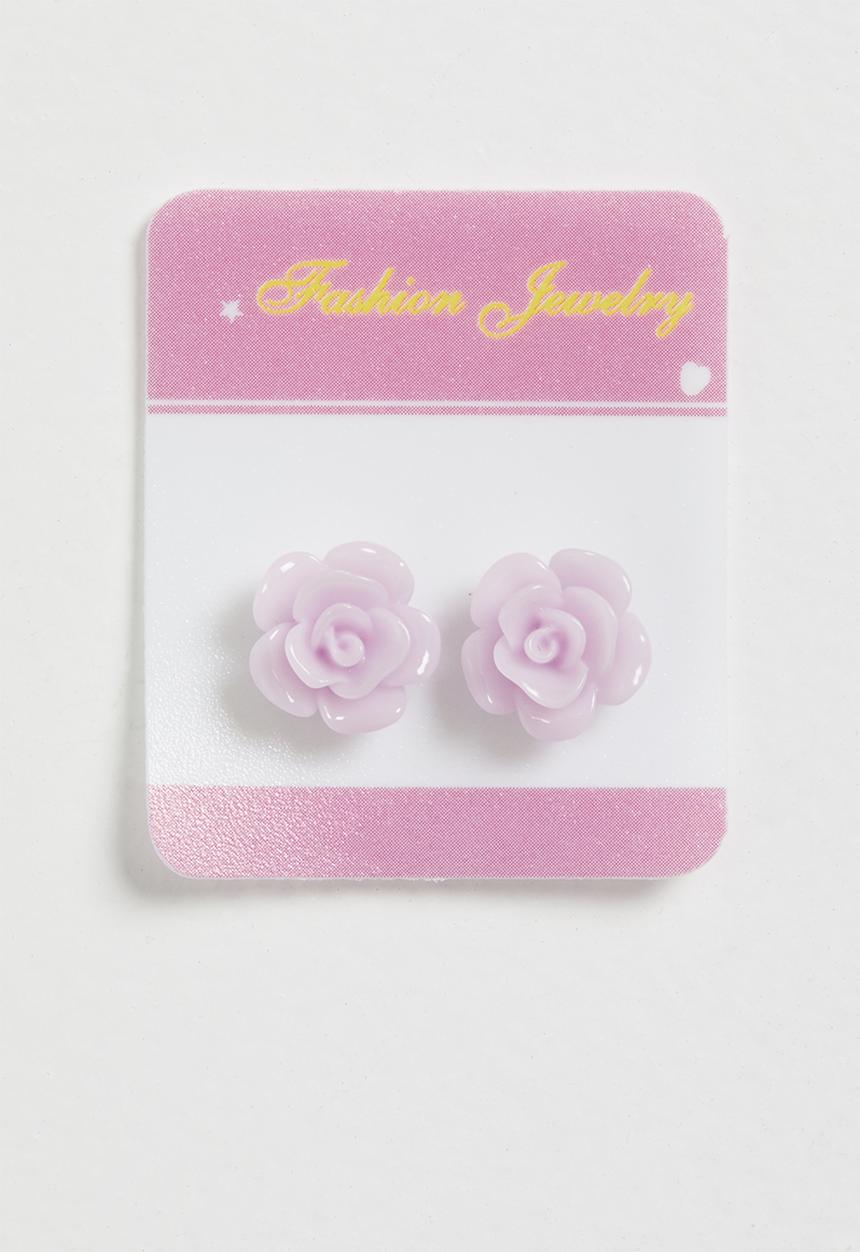 Pop Candy - Flower earrings - purple