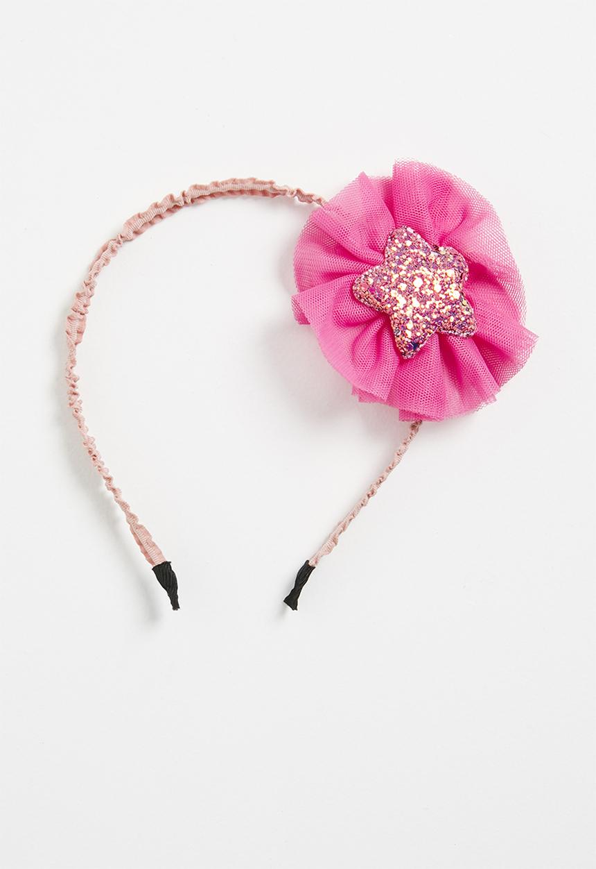 Pop Candy - Headband with star detail - pink