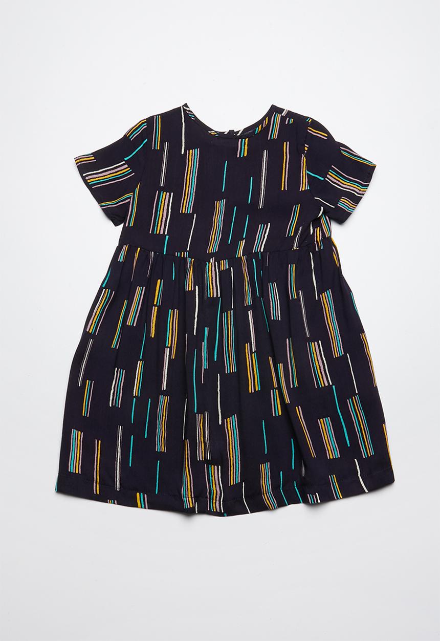 Superbalist - Smocked button through dress - navy