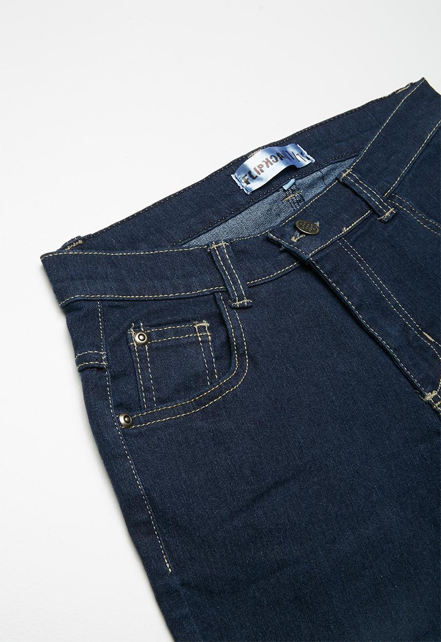 Pop Candy - Denim shorts - mid blue