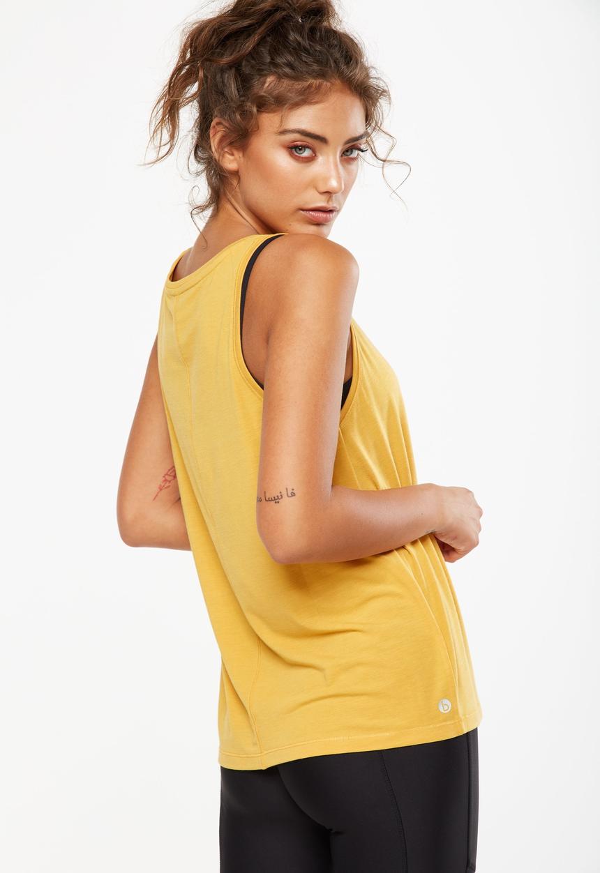Cotton On - Gym tank top - yellow