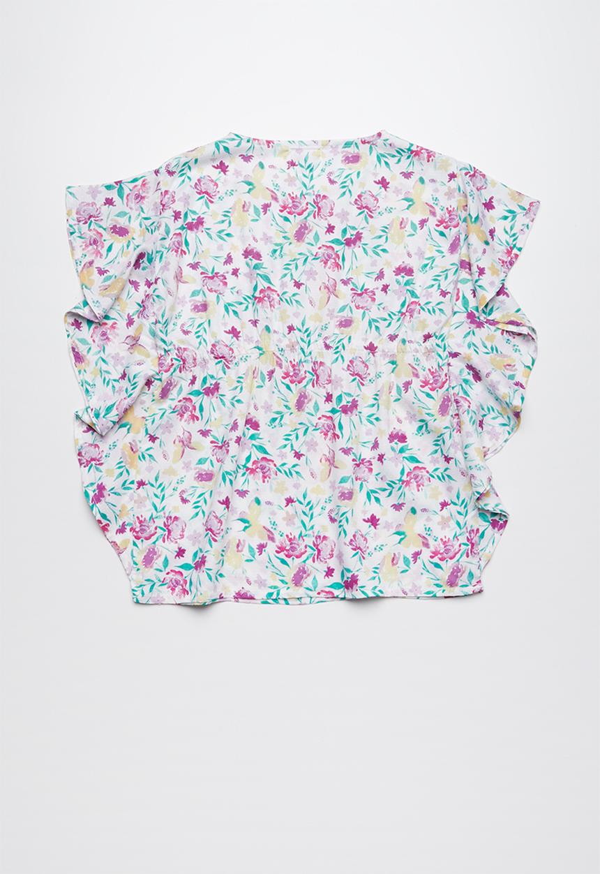 Pop Candy - Kimono aztec top - multi 