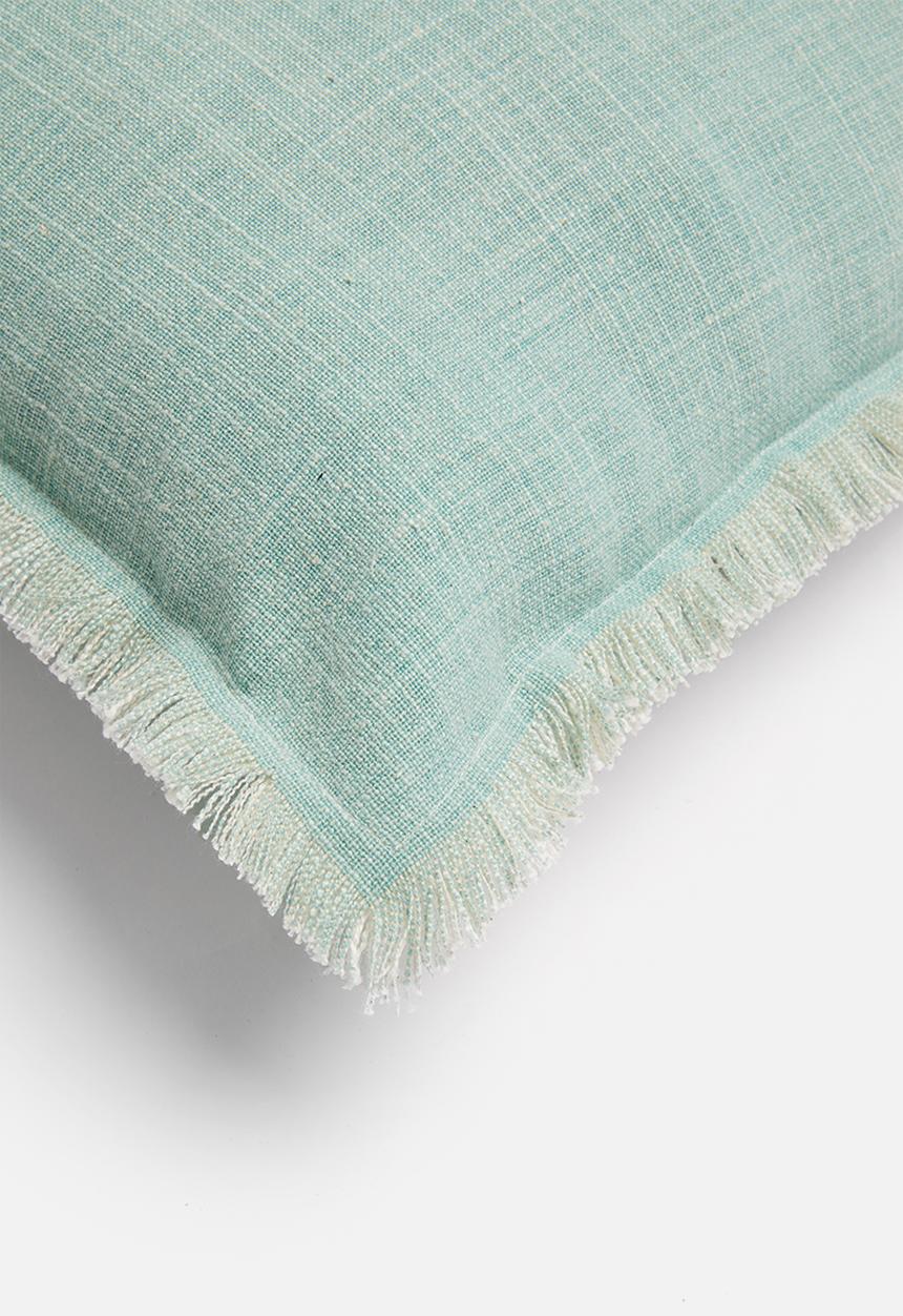Sixth Floor - Slub cushion cover - blue