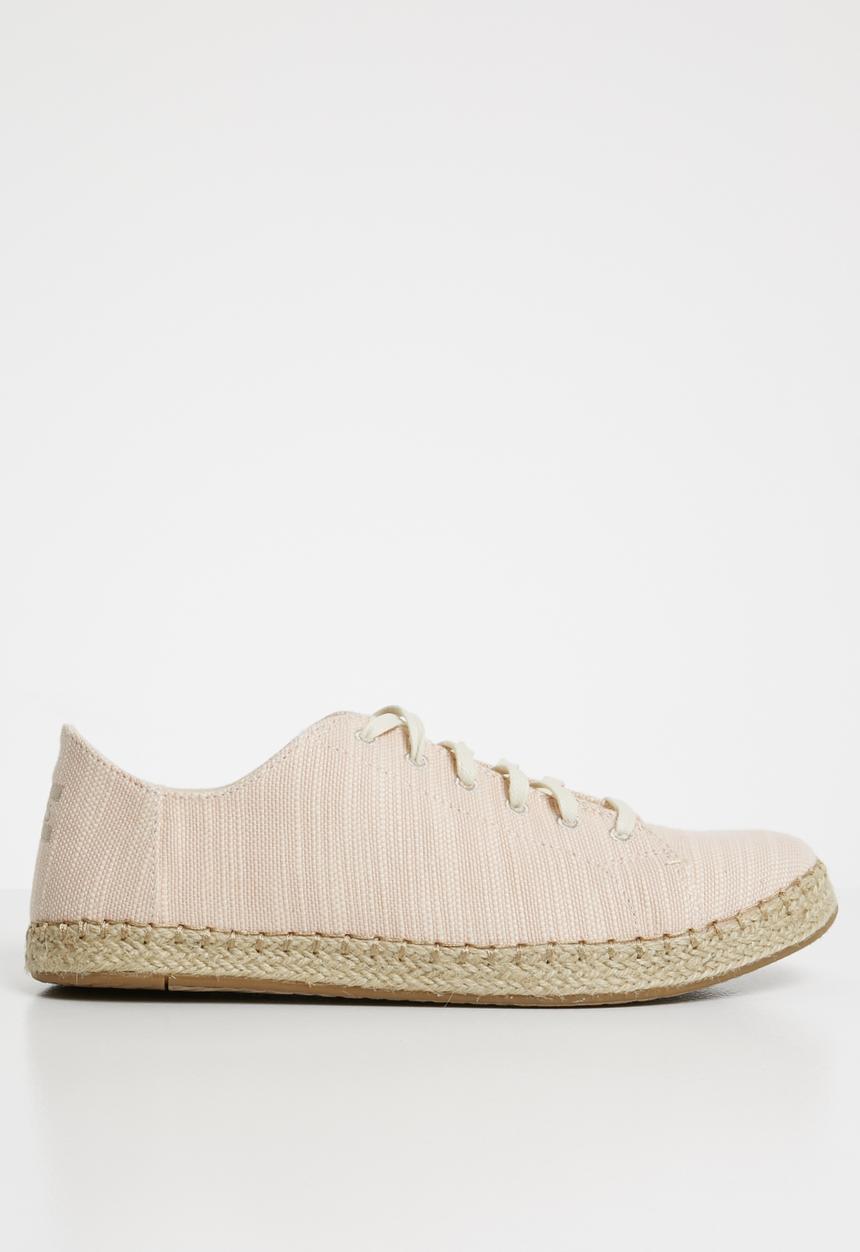 Toms - Bloom slubby cotton women's Lena sneak - pink 