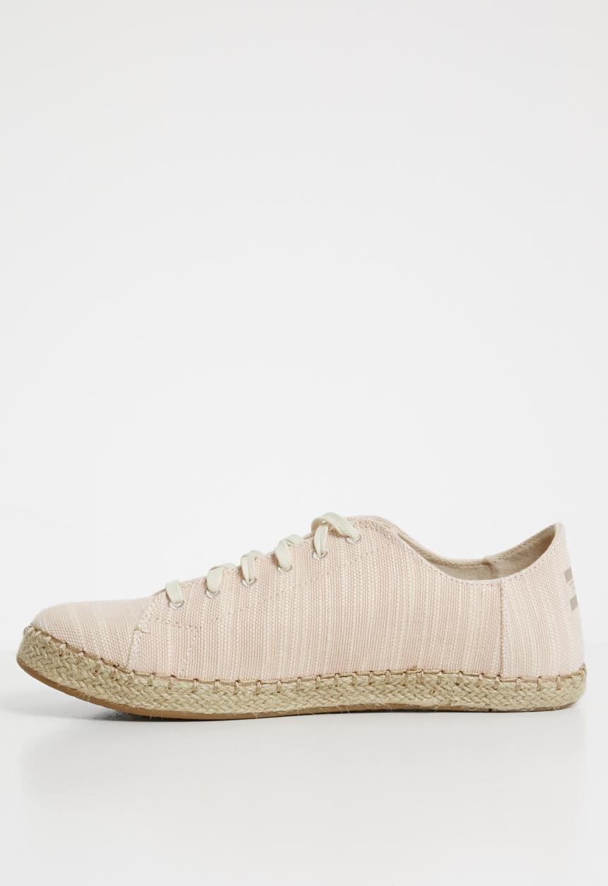 Toms - Bloom slubby cotton women's Lena sneak - pink 