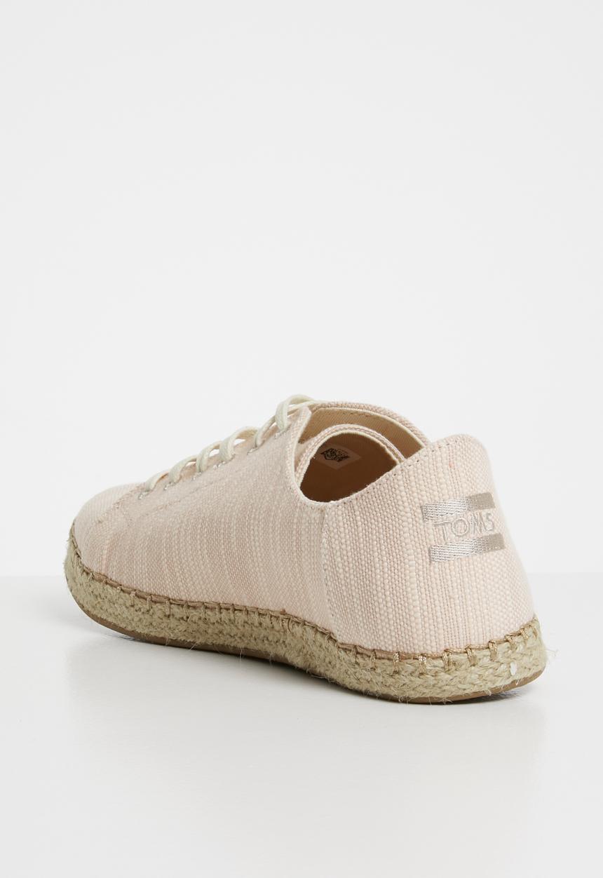 Toms - Bloom slubby cotton women's Lena sneak - pink 