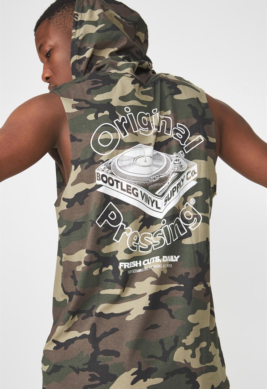 Cotton On - Hustle muscle tank - green 
