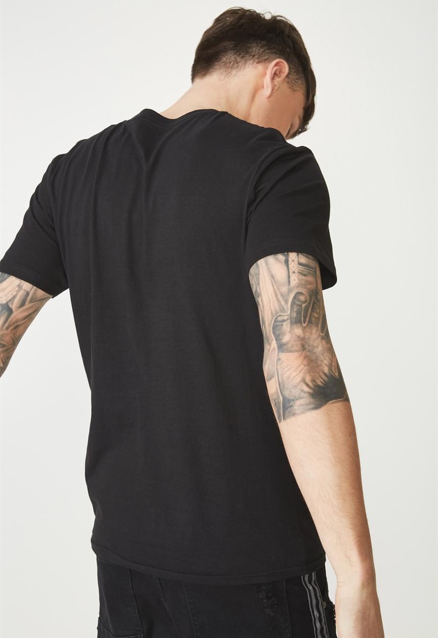 Cotton On - Active graphic tee - black