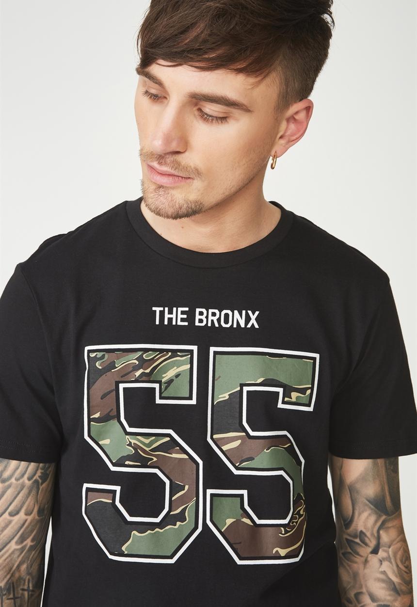 Cotton On - Active graphic tee - black