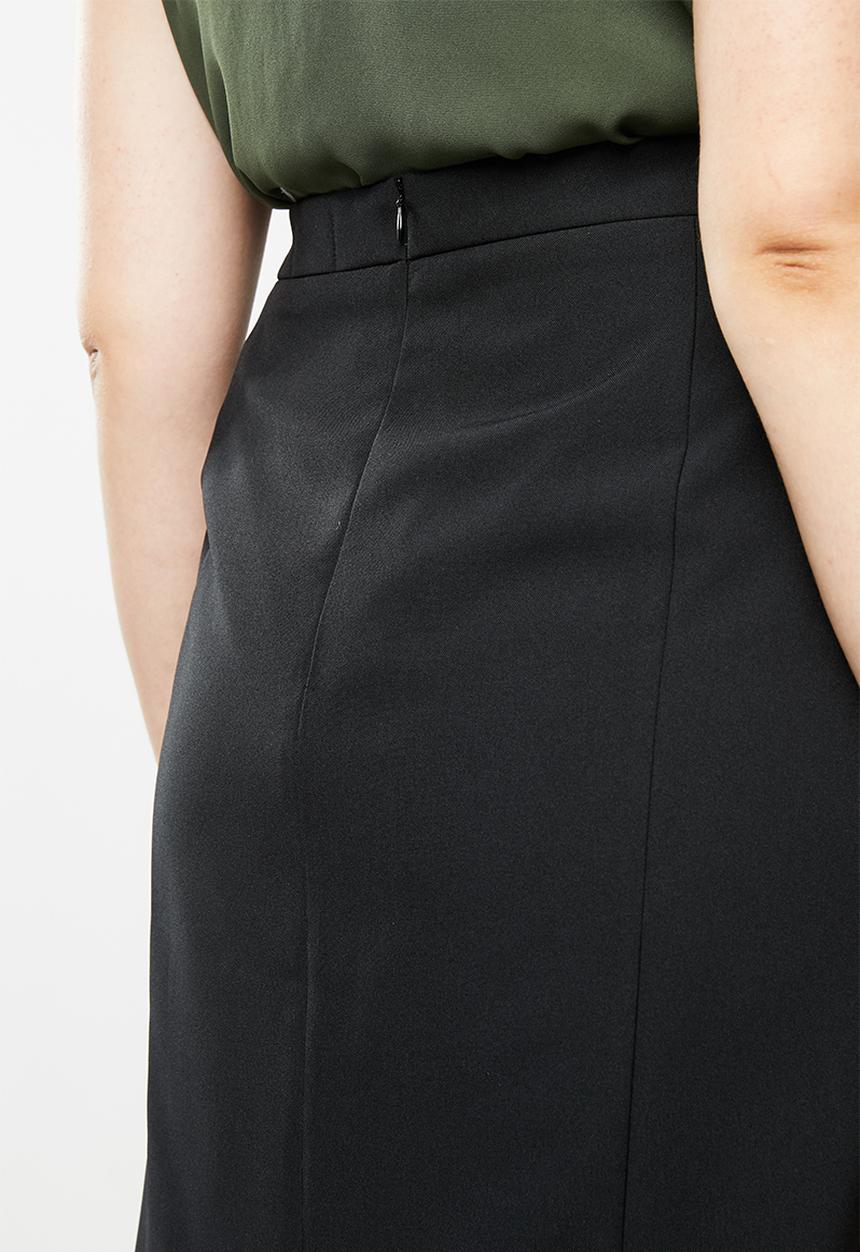 edit Plus - Tailored pencil skirt - black