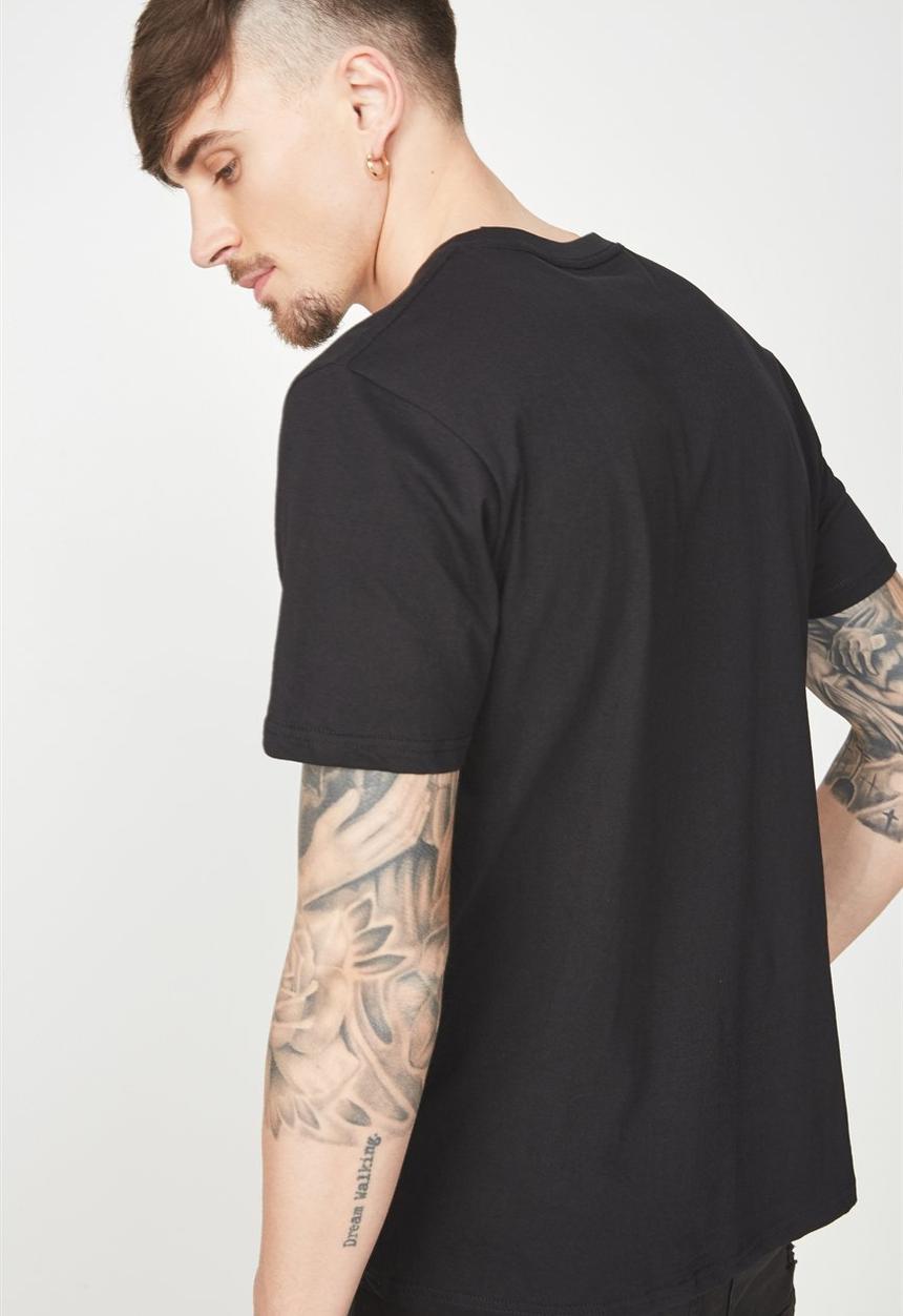 Cotton On - Active graphic tee - black