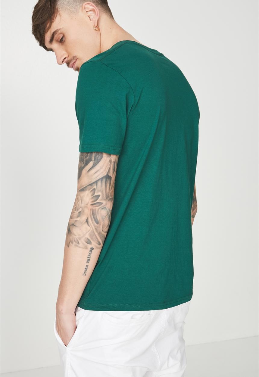 Cotton On - Active sleeve tee - green