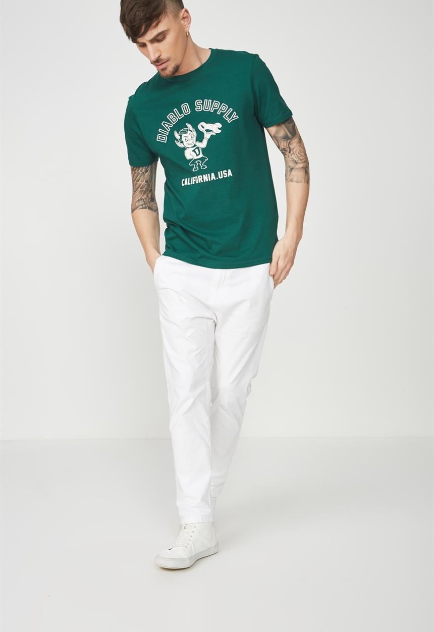 Cotton On - Active sleeve tee - green