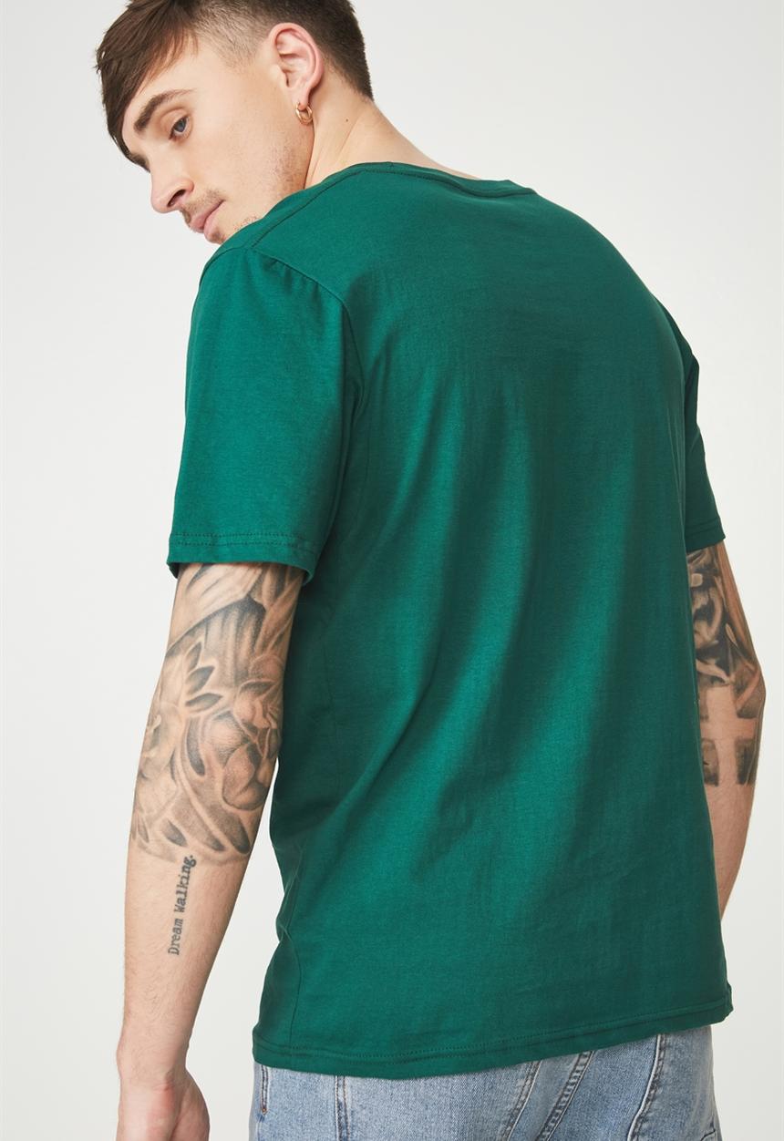 Cotton On - Active graphic tee - green