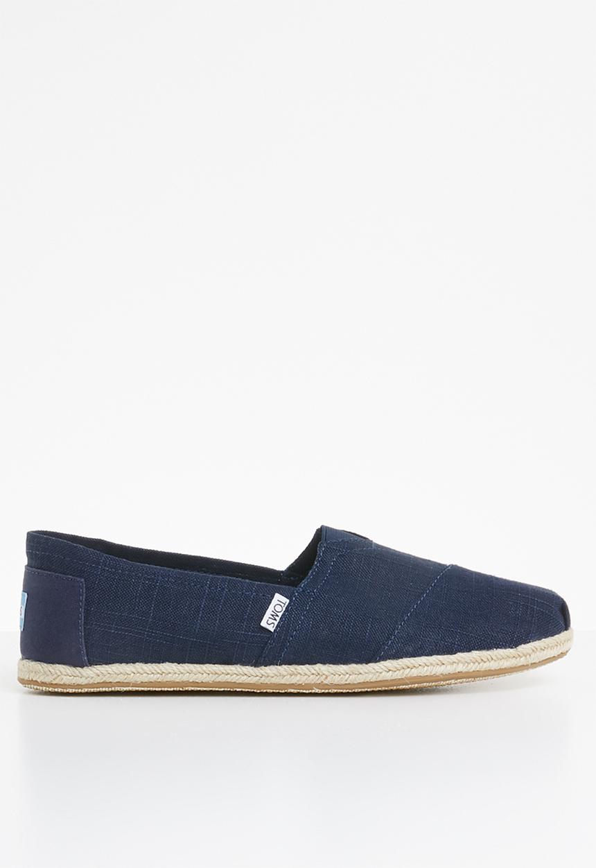 Toms - Linen rope man espadrille - navy 
