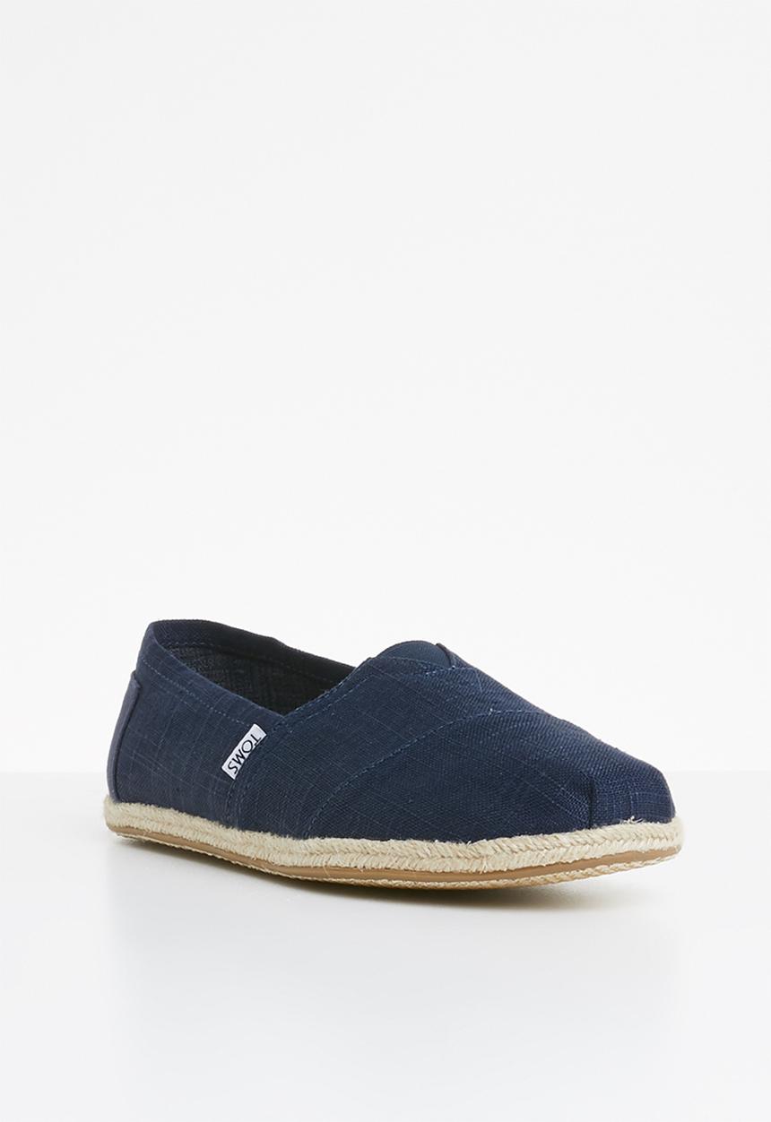 Toms - Linen rope man espadrille - navy 