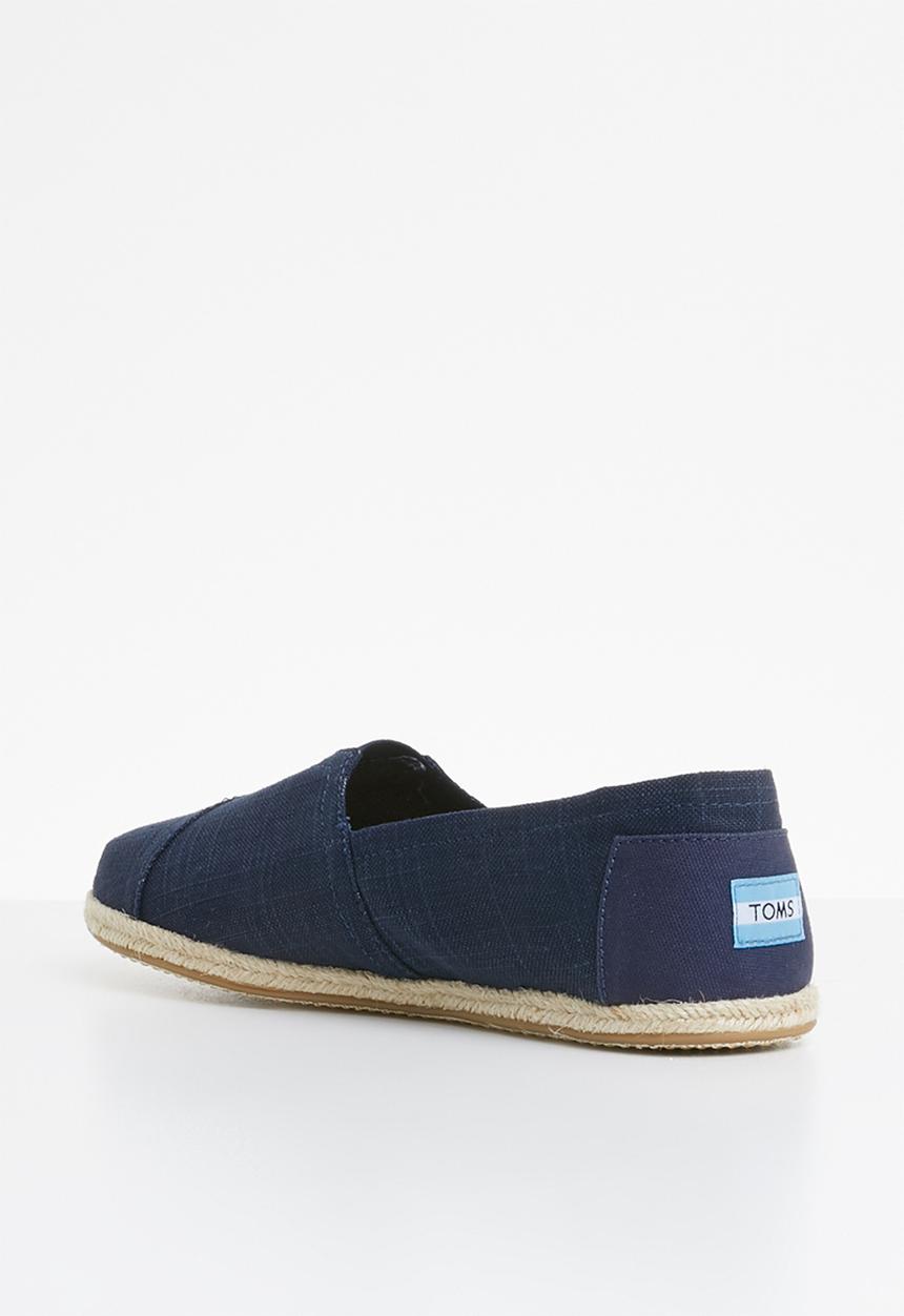 Toms - Linen rope man espadrille - navy 