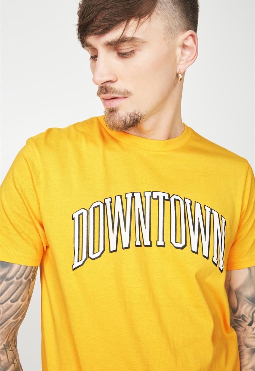 Cotton On - Active graphic tee -  yellow