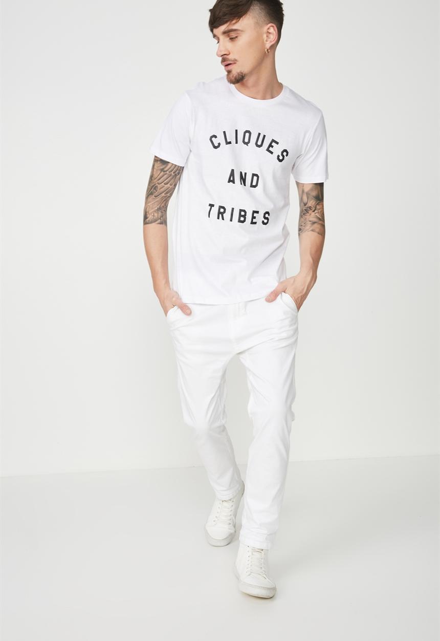 Cotton On - Active graphic tee - white