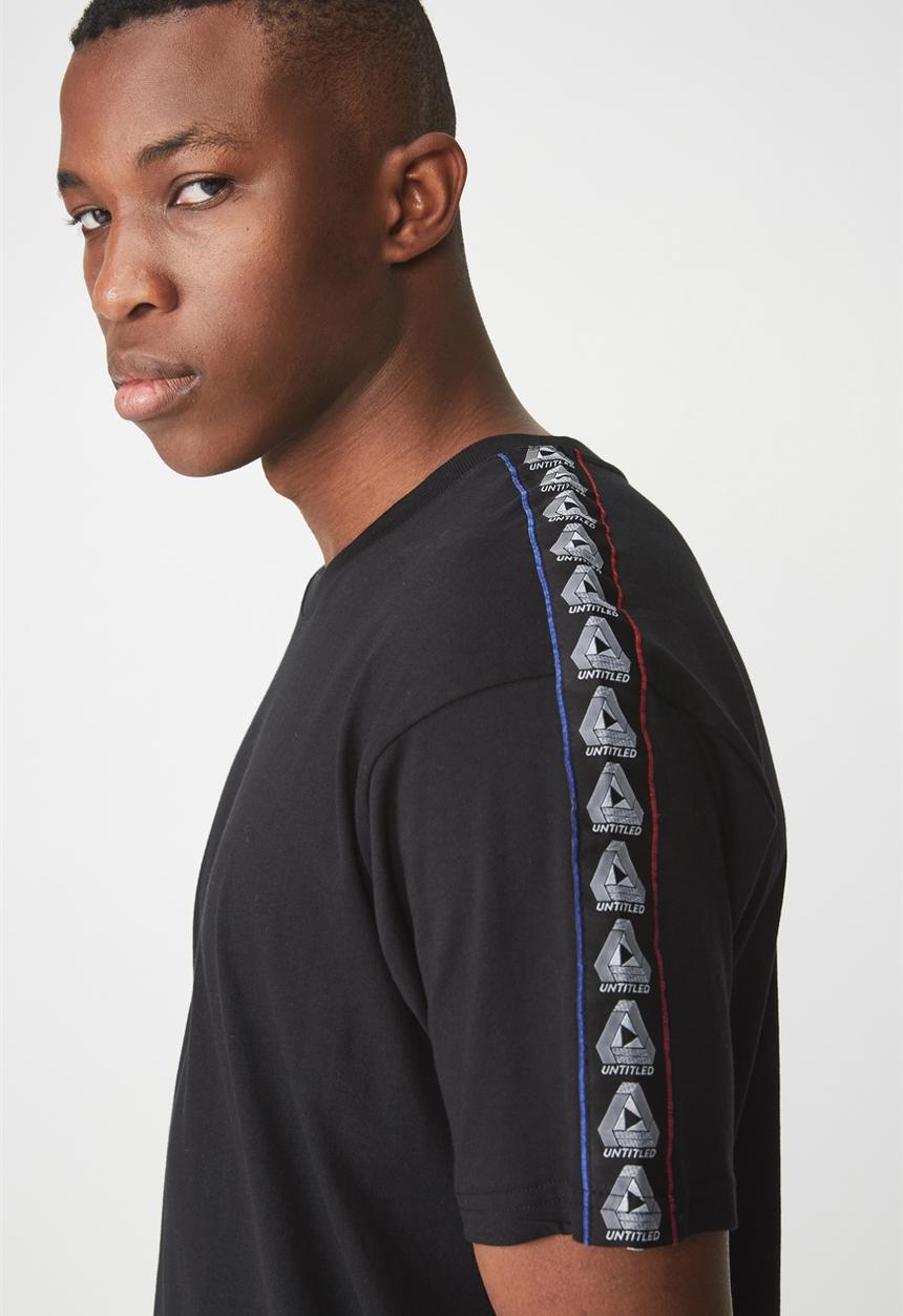 Cotton On - Downtown loose fit tee - black