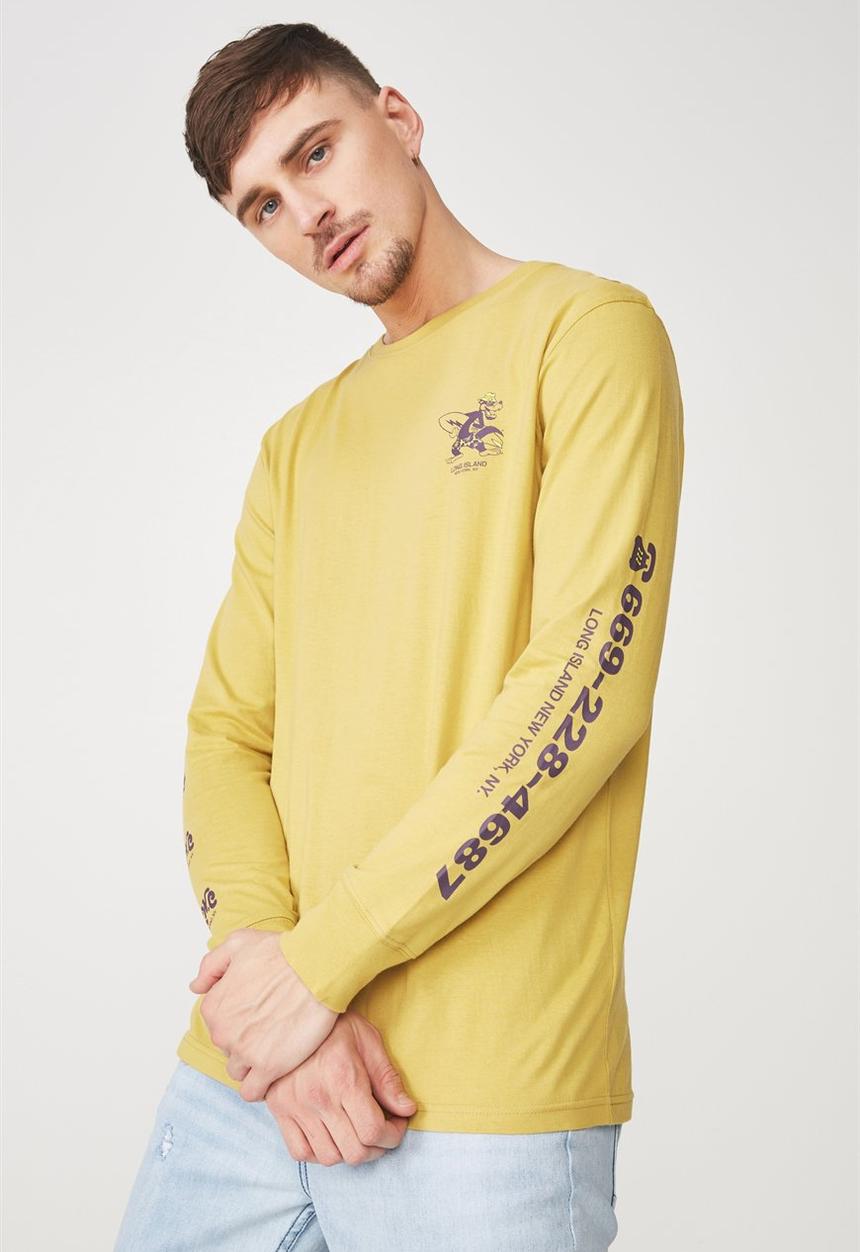 Cotton On - Tbar tee - yellow