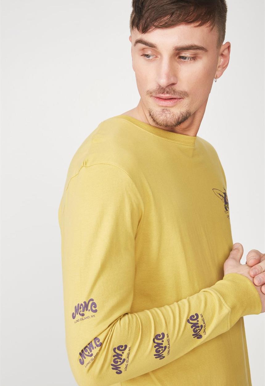 Cotton On - Tbar tee - yellow