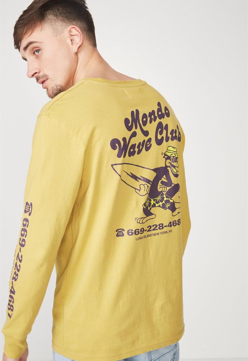 Cotton On - Tbar tee - yellow