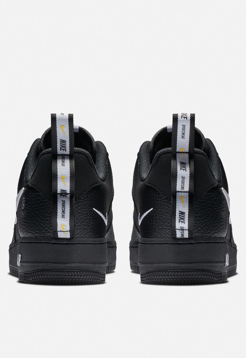Air Force 1 '07 LV8 Utility - AJ7747-001 - BLACK/WHITE-TOUR YELLOW
