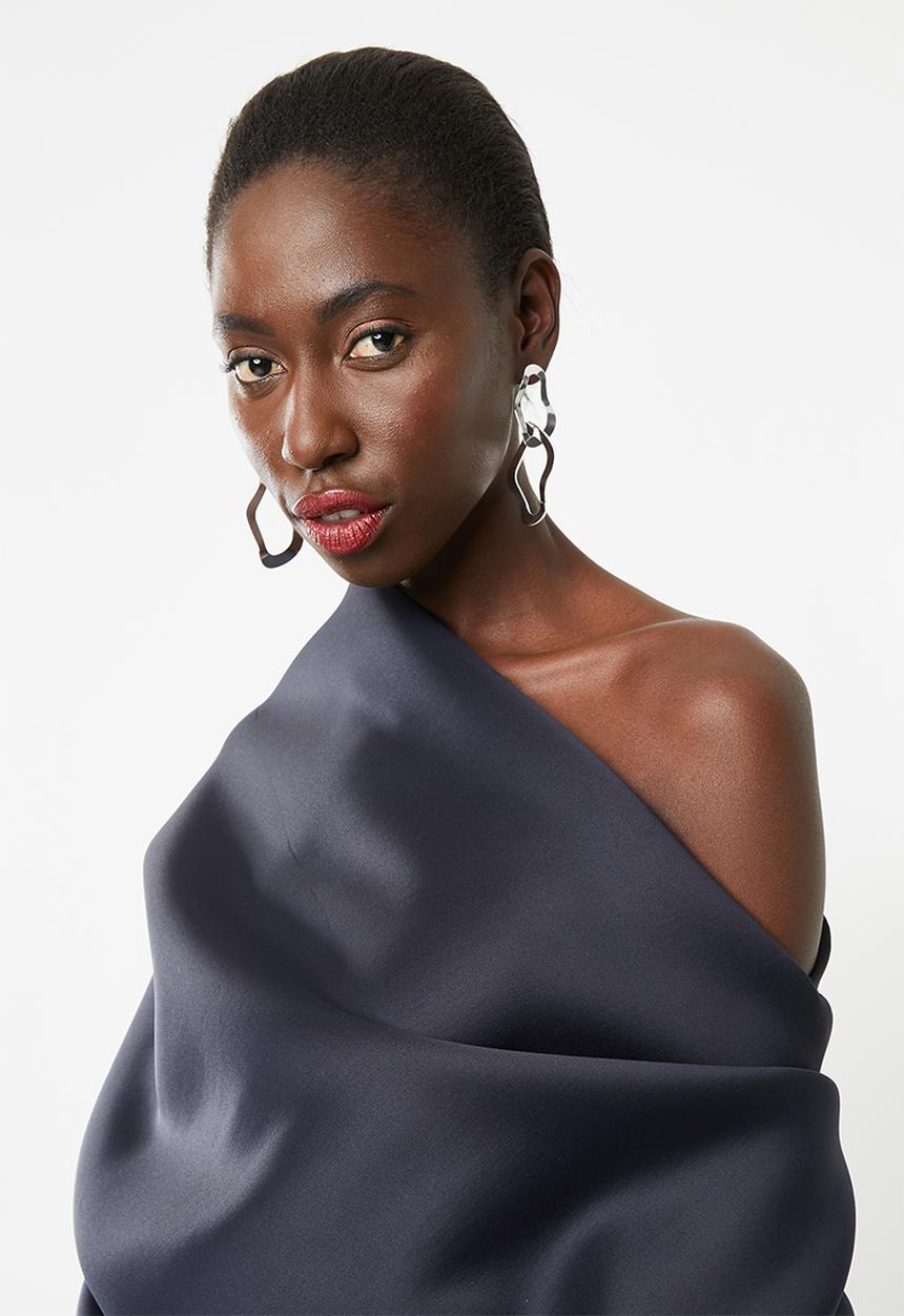 DAVID by David Tlale - Makeba spectacular dress - navy