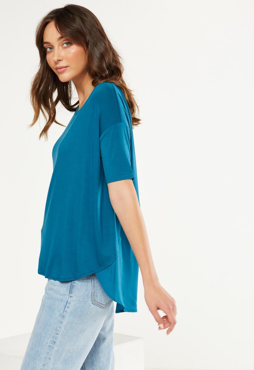 Cotton On - Lara spliced summer top - blue