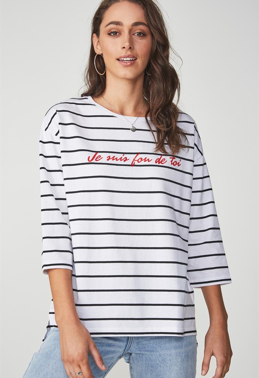 Cotton On - Amelia tee - white
