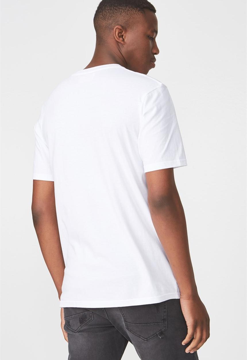 Cotton On - Tbar tee - white